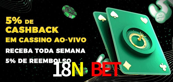 Promoções do cassino ao Vivo 18N Bet